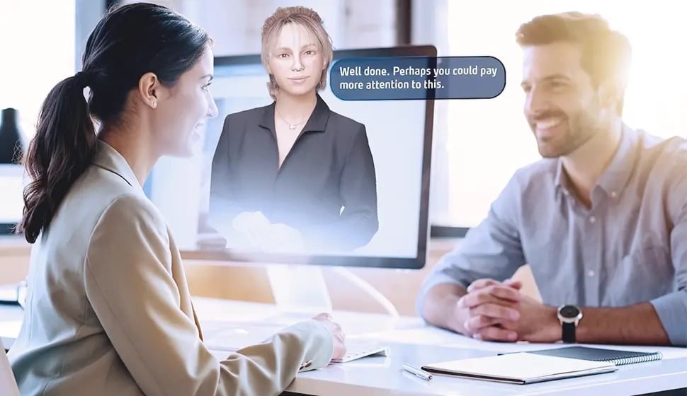 Communication Skills Training with AI for employees and leadership