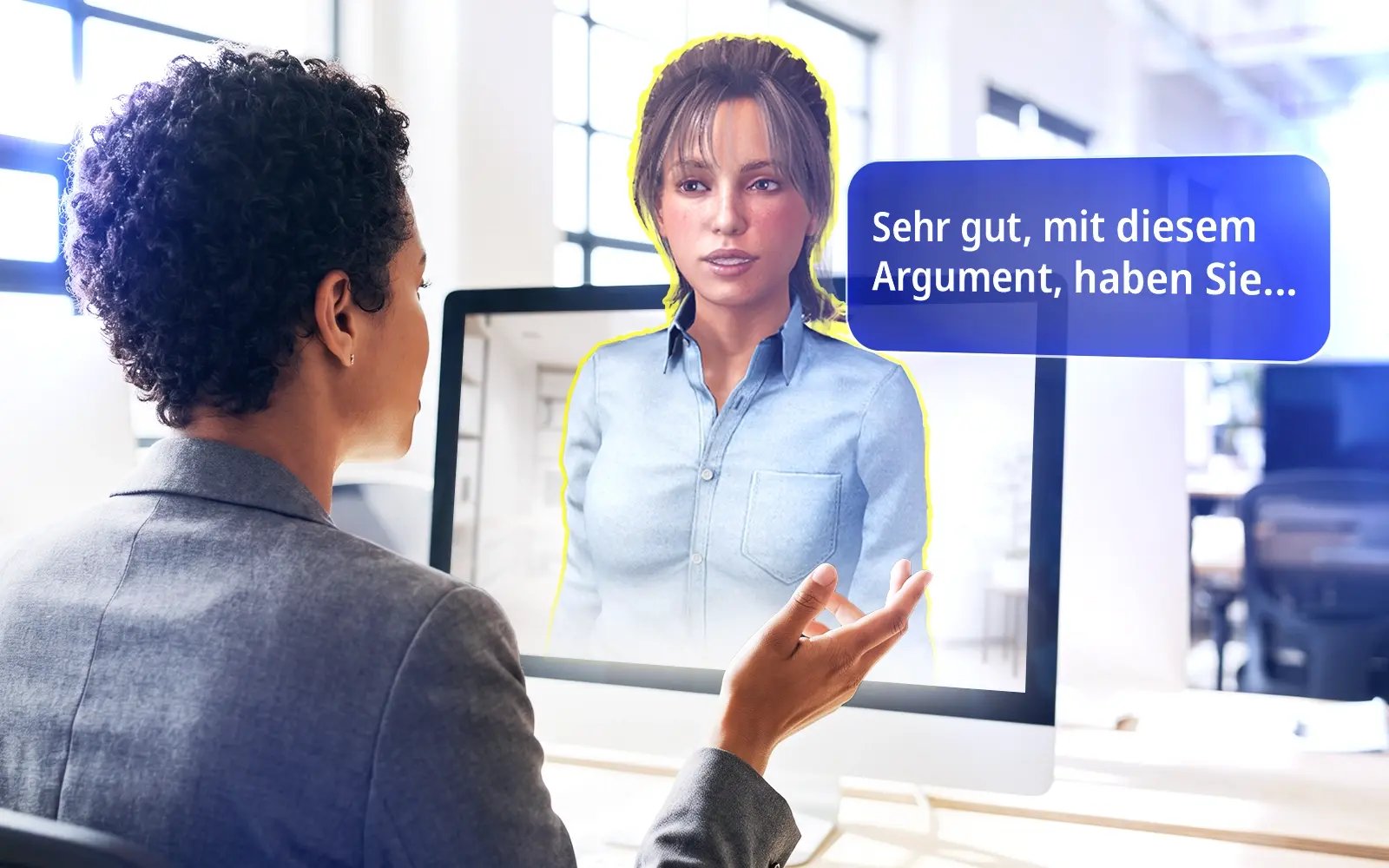 Soft Skill Training mit KI Coaching - Kundendienst