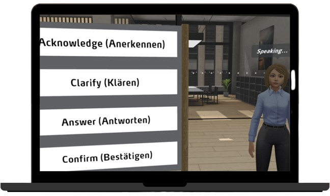 Bayer Soft Skill Training mit KI Auswertung