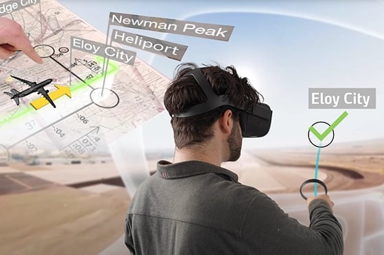 VR Flight Simulation