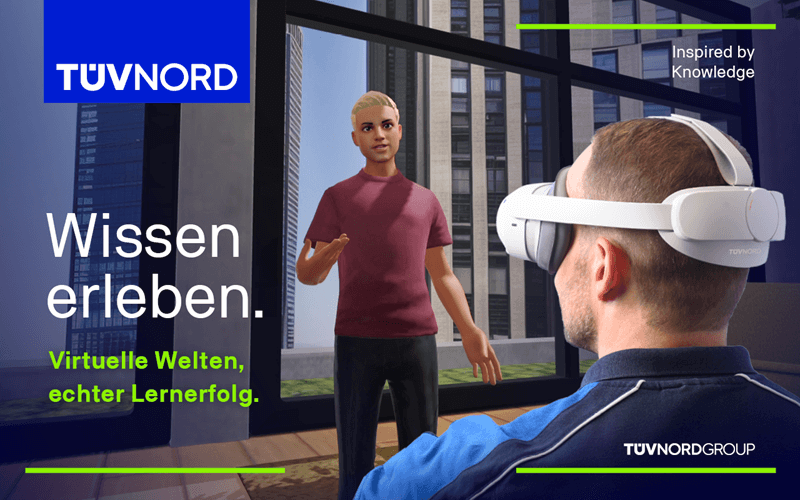 TÜV NORD Akademie: VR Training mit KI