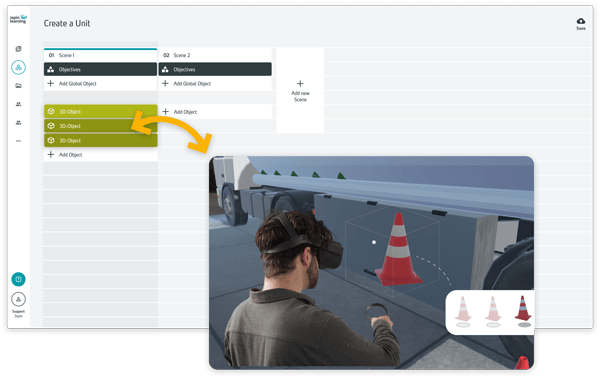 VR Funktionen