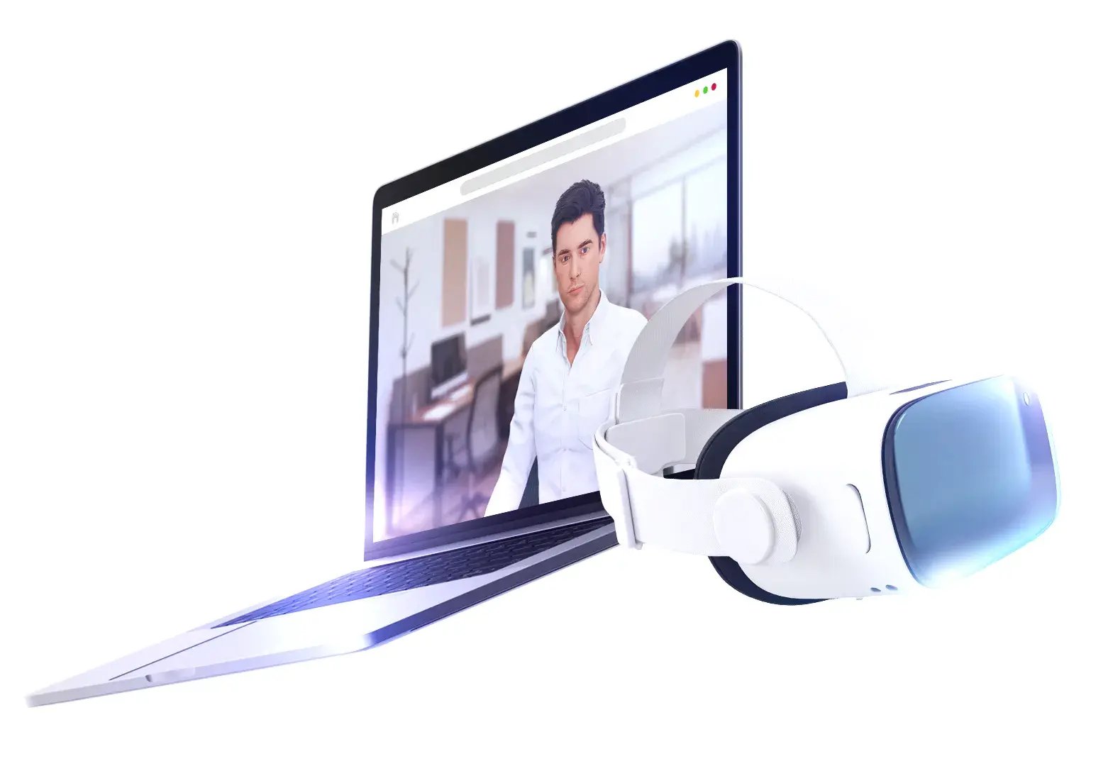 Im Browser oder mit VR-Brillen