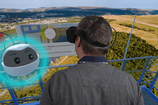 VR training for renewable energies