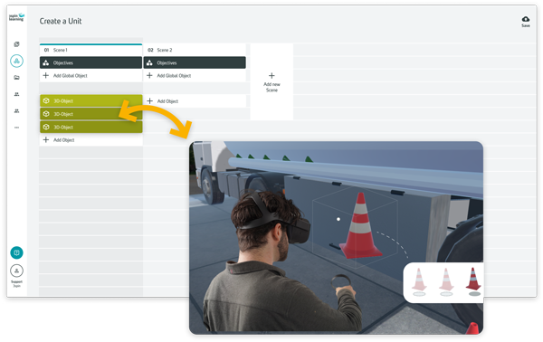 VR Training Feature