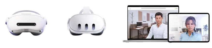 VR Training Glasses Desktop